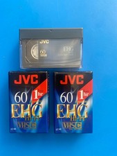 JVC VHSC EHG Hi-Fi 60 min 3x