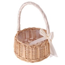 Panier de Fleurs en Osier