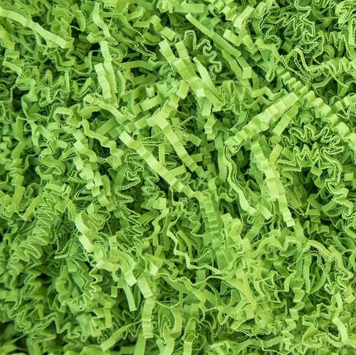 Frisette papier vert pomme - papier,