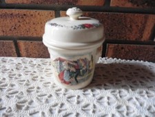 Ancien pot beurre foie - ancien,