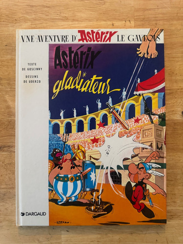 Comic asterix gladiateur - comic,
