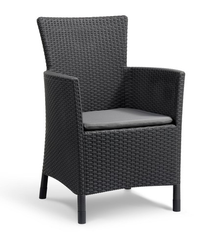 Chaise jardin avec coussin - jardin,
