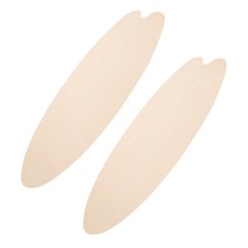  2 Pcs Planche De Surf Décoration Vierge Panneau Plaque Bois Murale