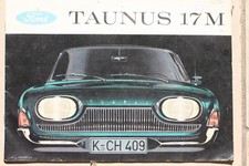 CATALOGUE     FORD   TONUS  17 M        TRES BON ETAT