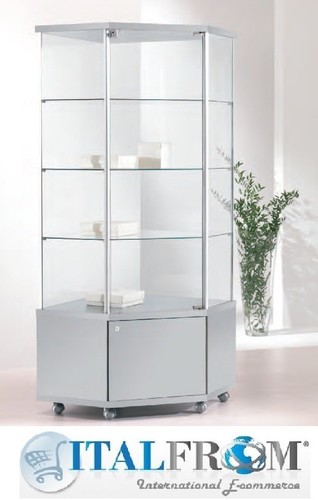 Coin vitrine avec armoire - coin,