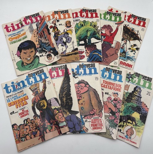 Magazines tintin 1975 78 - magazines, 1975/78