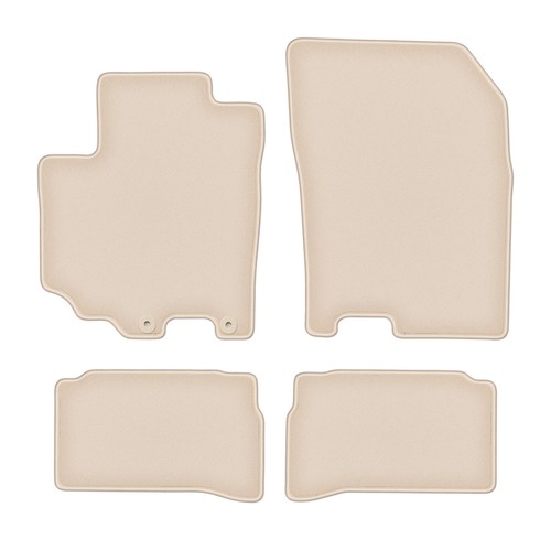 Tapis sol velours beige - tapis,