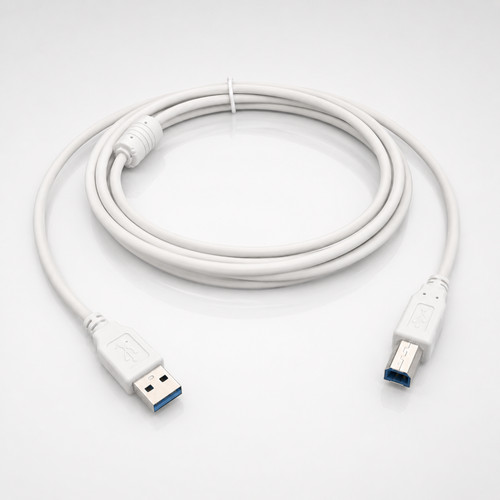 Plomb imprimante usb blanc - plomb, d'imprimante