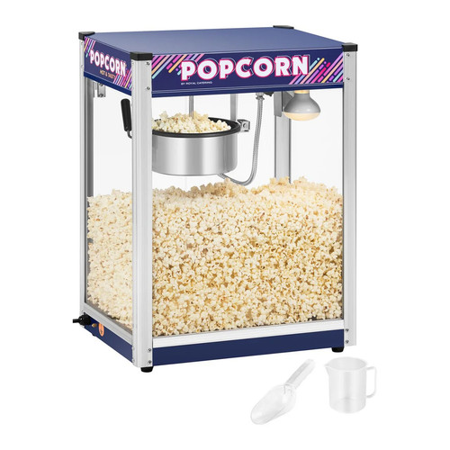 Machine popcorn bleue 8 - popcorn,