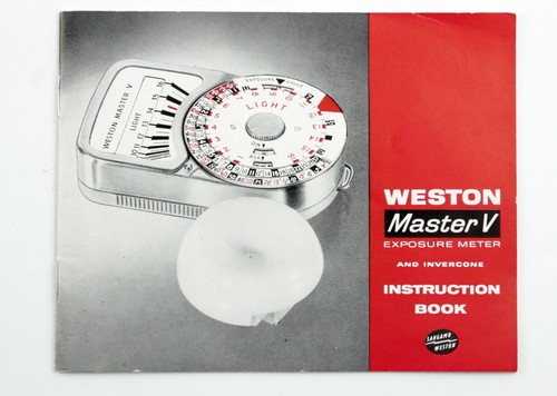 Weston master exposure meter - exposure,