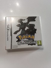 Boite & notice pour Pokémon Version Blanche sur Nintendo DS (FRA) : bon état .
