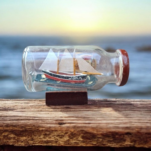 Mini bateau bouteille - bateau,
