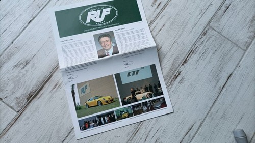 Prospectus brochure porsche - prospectus, /