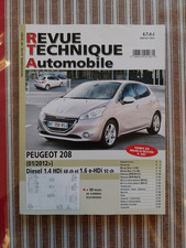 Revue Technique PEUGEOT 208 1.4 Hdi 68 Ch 1.6 E Hdi 92 Ch Fap Diesel Depuis 2012