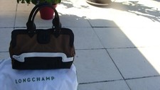Superbe édition limitée sac Longchamp Gatsby cuir tricolore Longchamp bag