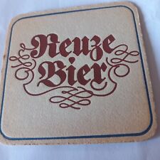 Ancien sous bock bière REUZE Brie Carlier