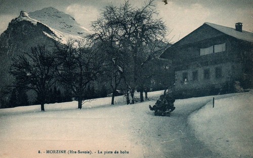 Cpa morzine - 74, savoie)