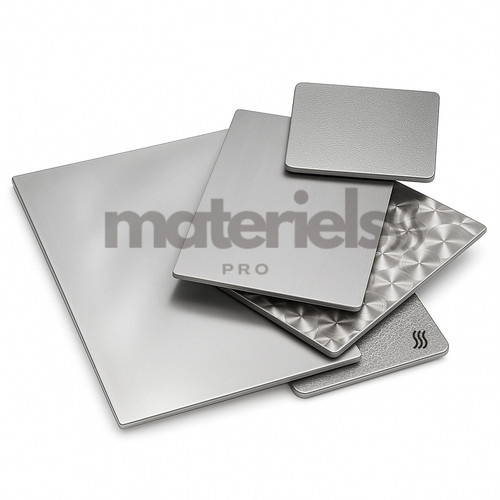 Plaque inox echantillon - plaque,