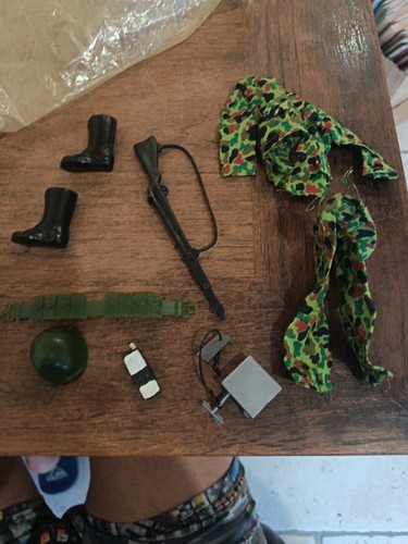 Tenue militaire big jim - jim, mattel