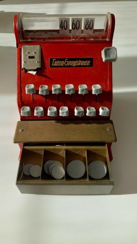 Caisse enregistreuse ancienne - caisse,