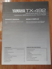 Yamaha TX-492 AM/FM Stereo