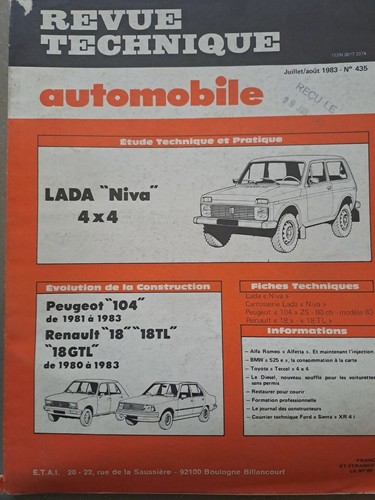 Lada niva 4x4 - lada, revue