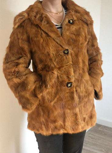 Manteau fourrure vison - manteau, de