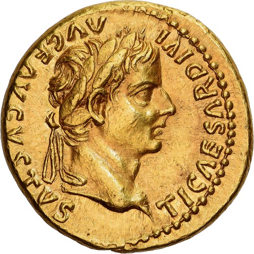 Roman empire tibère aureus - tibère,,