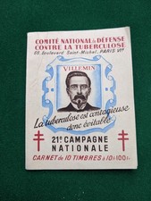 1951 carnet de 10 timbres
