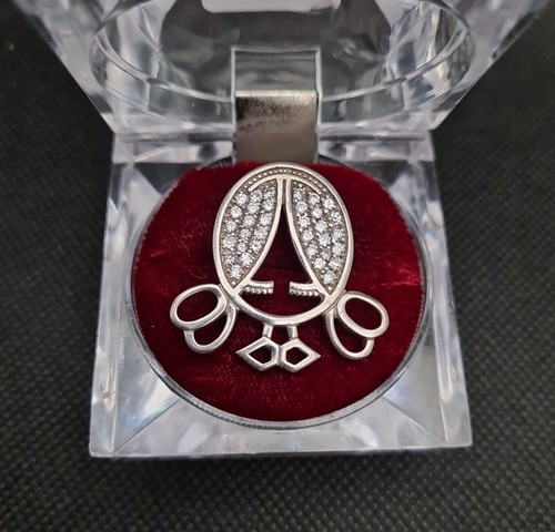 Pendentif argent massif - en,