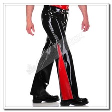 Latex Jeans Side Long Zip