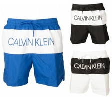 Boxer homme mer CK CALVIN KLEIN piscine avec poches et cordon extérieur article 