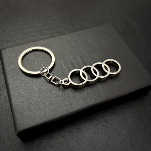 Porte clé audi anneaux - audi, 4