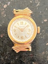 Montre Cauny prima Charme plaquée or G10 (fonctionne)