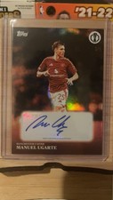 Manuel Ugarte Auto Topps Simplicidad Orange Numbered 3/5