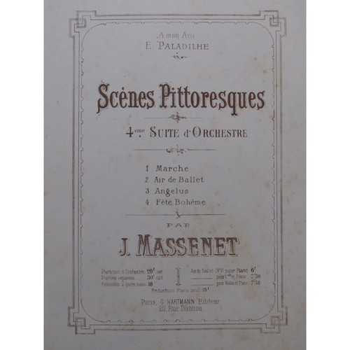 Massenet jules scènes - jules,