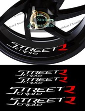 4 X STICKER LISERET JANTE LOGO