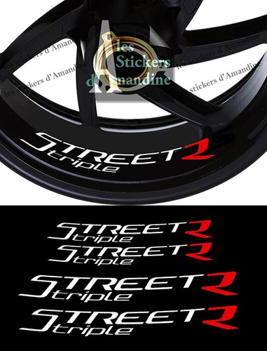 Sticker liseret jante logo - x,