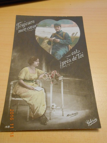 Carte postale guerre 18 - postale,