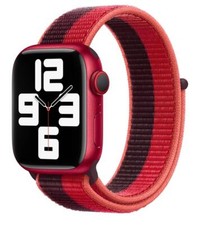 Véritable Apple Montre Nylon Sport Boucle Bracelet Bande 38mm 40mm 41mm - (