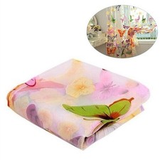  100 X200cm Rideaux Voilages Pour Chambre Transparente Fenêtre Salle Bain