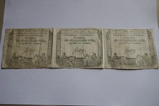 Planche 3 assignats 50 sols