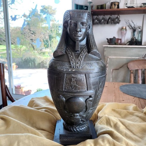 Vase canope tête amset - vase, d’amset