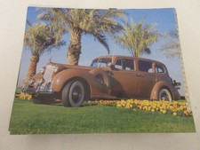 VOITURE CARTE ILLUSTREE 001 PACKARD TWIN SIX 1915. MODELE TOURING SEDAN 7 PLACES