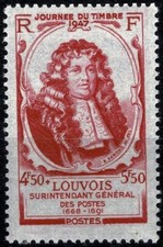 FRANCE 1947 JOURNÉE DU TIMBRE YT n° 779 neuf ★★ luxe /MNH (A)