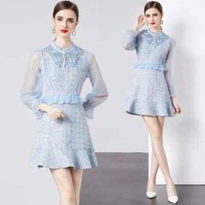 Robe Femme Court Satin Doux