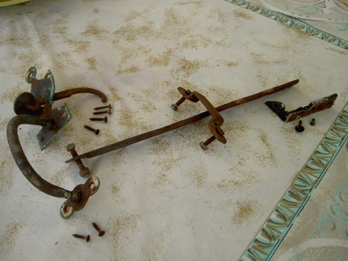 Serrure loquet clanche - loquet,