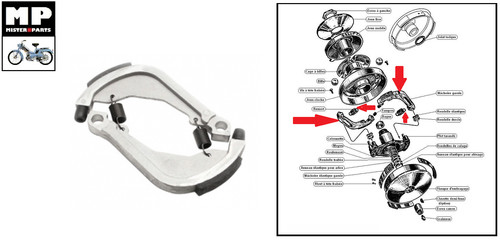 Paire mâchoire pour - mâchoire,