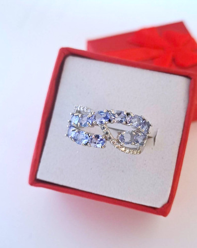 Bague tanzanite argent 925 - , /