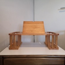 pupitre ecritoire a systeme sapin vintage 1980